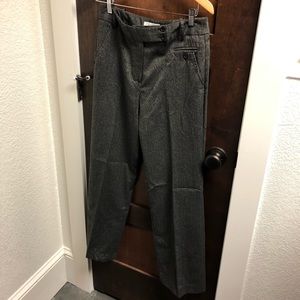 Dress Barn Black & Gray Dress Pants